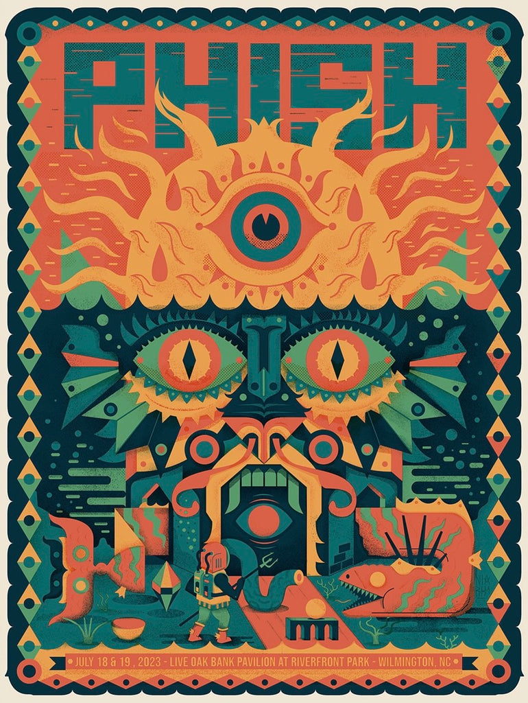 Phish Wilmington Poster by Niark1