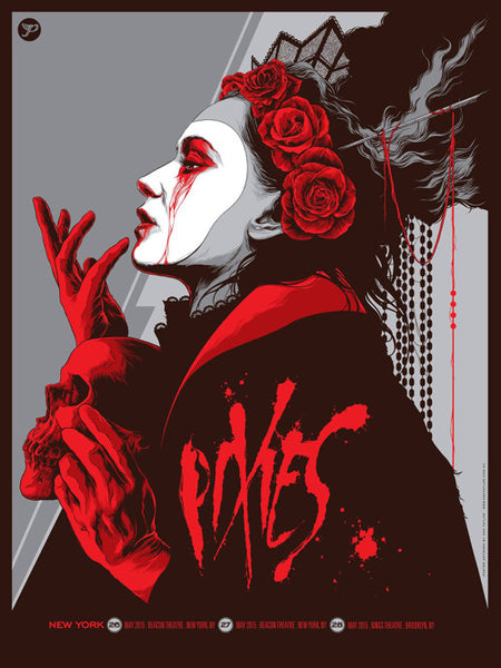 Pixies Concert Poster by Ken Taylor