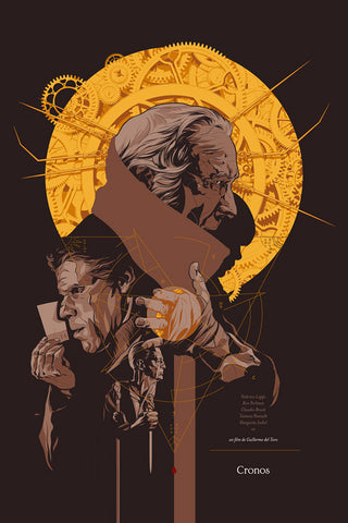 Cronos (Variant) Poster by Martin Ansin