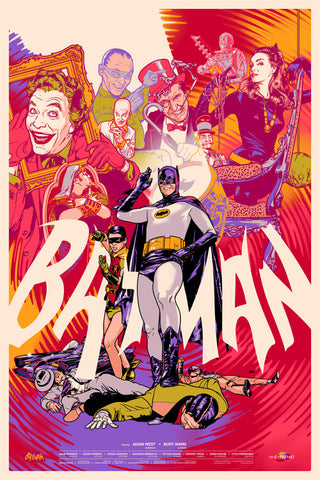 Batman Poster by Martin Ansin