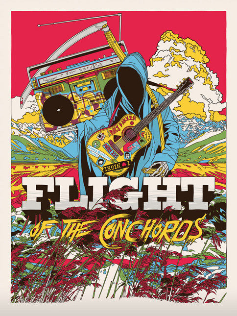 Flight of the Conchords Poster by Tyler Stout
