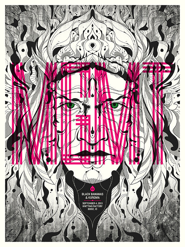 MGMT Concert Poster by Delicious Design League