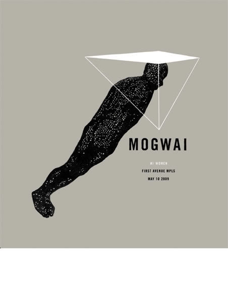Mogwai Concert Poster by Florafauna