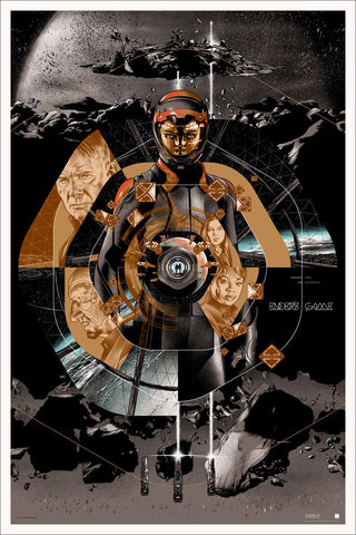 Ender's Game (Variant) Poster by Martin Ansin