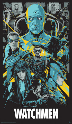 The Watchmen (Variant) Movie Poster by Ken Taylor