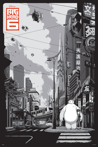 Big Hero 6 (Variant) Poster by Ken Taylor