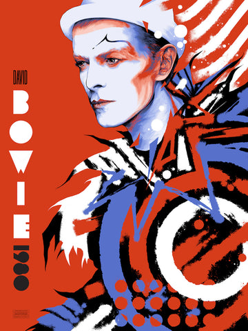 David Bowie Poster by Ken Taylor