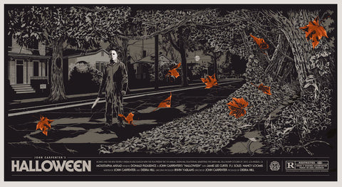 Halloween (Variant) Movie Poster by Ken Taylor