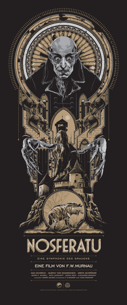 Nosferatu (Variant) Poster by Ken Taylor