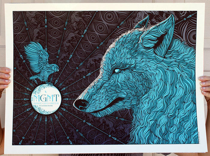 MGMT Concert Poster by Todd Slater