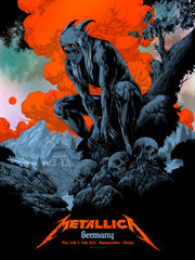 Metallica Five Poster Set SCRATCH/DENT (Foil Variants) by Ken Taylor