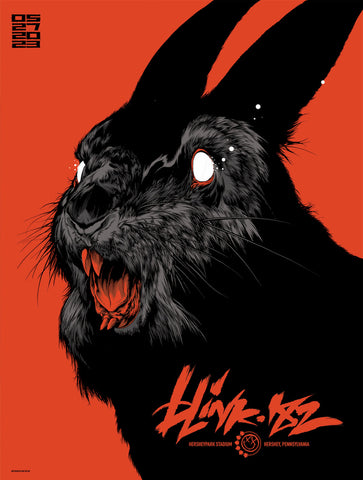 Blink-182 PA Concert Poster by Ken Taylor