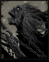 "Yurei" Metallica Art Print by Ken Taylor