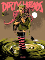 Dirty Heads PA Poster by Ken Taylor