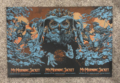 My Morning Jacket Denver 1/1 Test Print UNCUT Poster by Ken Taylor