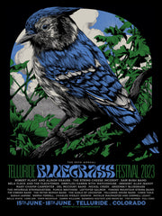 Telluride Bluegrass Festival Poster by Ken Taylor