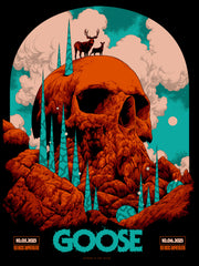 Goose Red Rocks Concert Poster by Ken Taylor