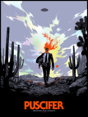 Puscifer (Foil Variant) Vegas Concert Poster by Ken Taylor