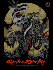 Queens of the Stone Age Kansas City Concert Poster by Ken Taylor