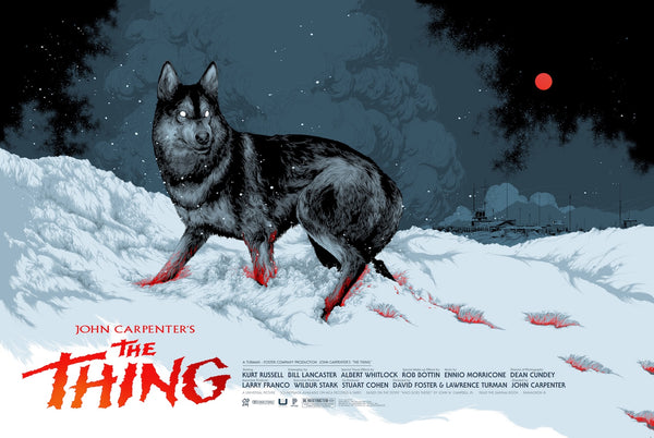 The Thing (Foil Variant) Poster by Ken Taylor – Postersandtoys.com