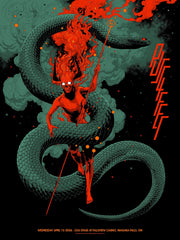 Puscifer Ontario Concert Poster by Ken Taylor