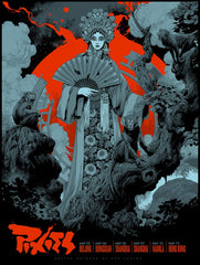 Pixies China Concert Poster by Ken Taylor