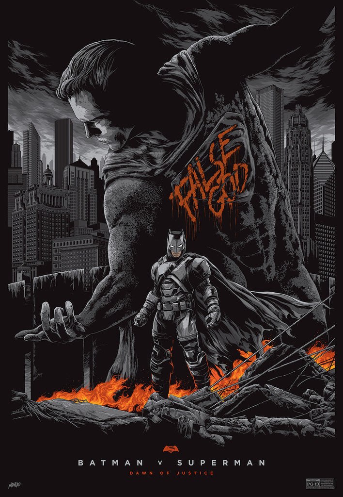 Batman v Superman: Dawn of Justice (Variant) Poster by Ken Taylor