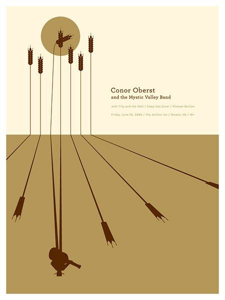 Conor Oberst Poster by Jason Munn