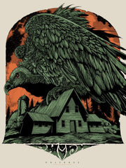 Phish "Vultures" Poster by Ken Taylor (Green)