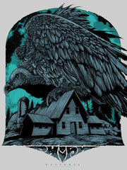 Phish "Vultures" Poster by Ken (Blue)