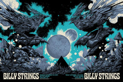 Billy Strings Oakland Poster by Ken Taylor (Uncut Diptych Edition)