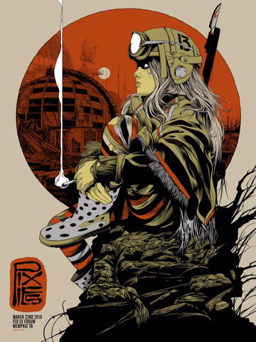 Pixies Memphis Concert Poster by Ken Taylor
