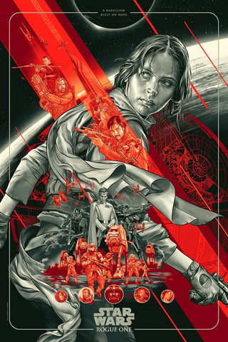 Rogue One Poster by Martin Ansin