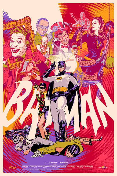 Batman Poster by Martin Ansin