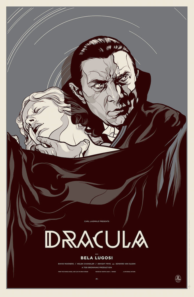 Dracula (Variant) Poster by Martin Ansin