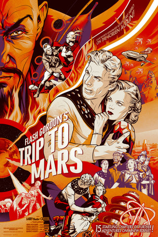 Flash Gordon (1938) Poster by Martin Ansin