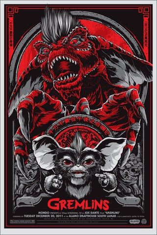 Gremlins (Variant) Movie Poster by Ken Taylor