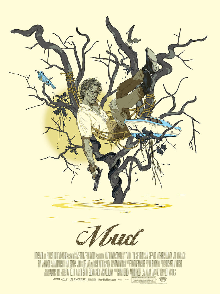 Mud Poster by Tomer Hanuka