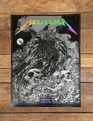 Metallica Germany Concert Poster by Ken Taylor (Foil Variant)