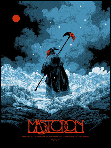 Mastodon Concert Poster by Ken Taylor