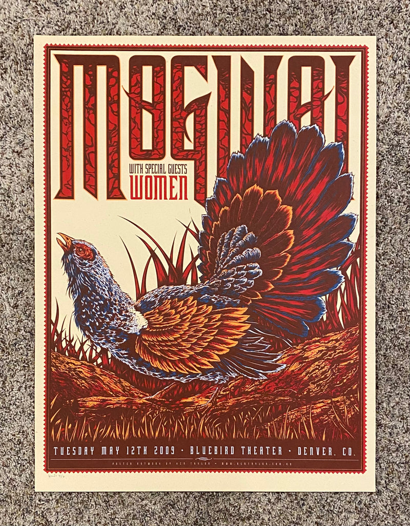 Mogwai Denver (Kraft Variant) Concert Poster by Ken Taylor