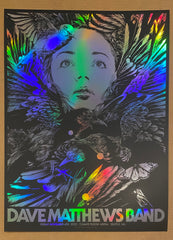 Dave Matthews Band Seattle (Foil Variant) Concert Poster by Ken Taylor