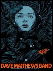 Dave Matthews Band Seattle Concert Poster by Ken Taylor