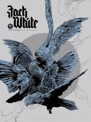 Jack White Birmingham Poster by Ken Taylor