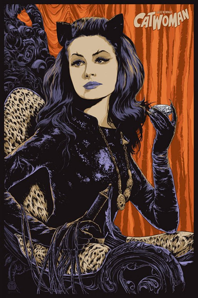 Catwoman Poster by Ken Taylor
