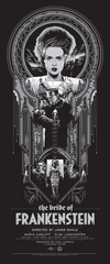 The Bride of Frankenstein Poster by Ken Taylor