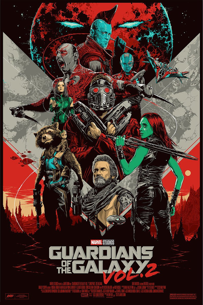 Guardians of the Galaxy Poster by Ken Taylor