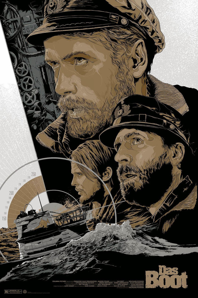 Das Boot (Variant) Poster by Ken Taylor
