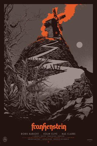 Frankenstein Poster by Ken Taylor