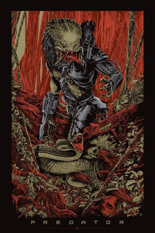 Predator (Variant) Poster by Ken Taylor
